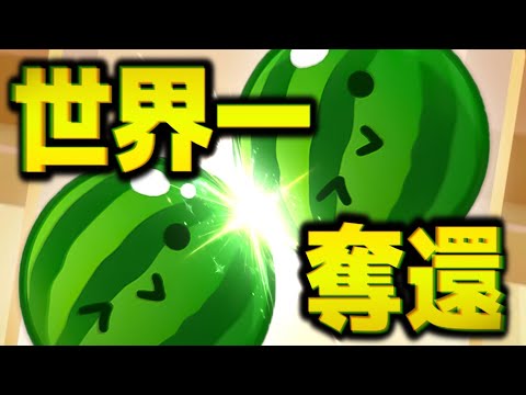 最終盤面到達率100％を目指して【switch版スイカゲーム】