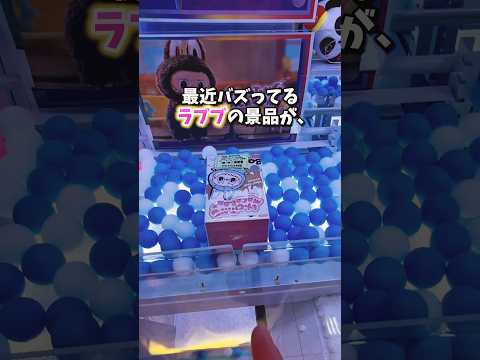 【ゲーセン】1個7000円するラブブのぬいぐるみがクレーンゲームに入っていたので挑戦してみました。(LABUBU)