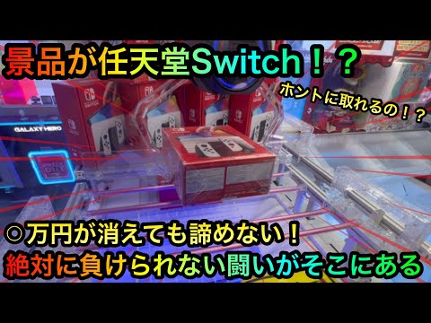 【クレーンゲーム】任天堂Switchが景品！？闇の橋渡し攻略なるか！？地獄の散財の結果は【ゲームセンター【UFOキャッチャー】】