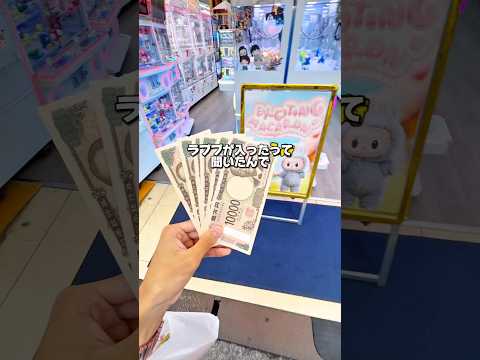 こんな設定見つけたらみんなはどうする？😭#クレーンゲーム #クレーンゲーム攻略 #ゲームセンター #ゲーセン #ufoキャッチャー #ラブブ