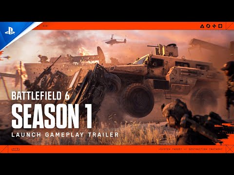 『Battlefield 6』シーズン1 ローンチ ゲームプレイトレーラー