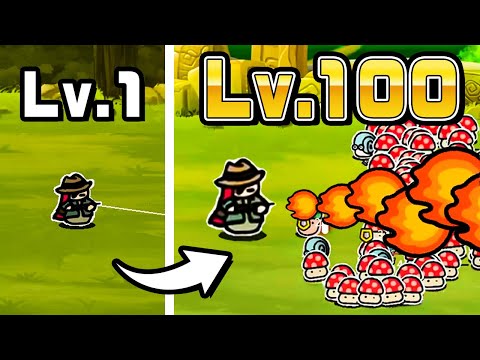 一人で無限に攻めてくる敵を迎え撃つゲーム