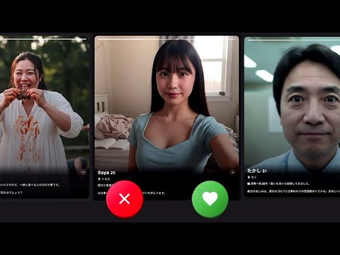 マッチングアプリで出会った男女がおかしい… ホラーゲーム『tindark』