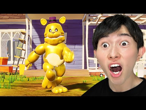 超高速のフレッドベアに追いかけられるホラーゲーム【Hello Neighbor】