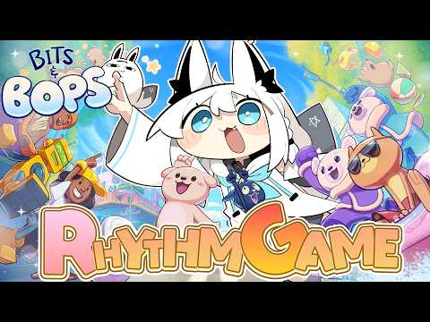 【Bits & Bops】海外で噂の軽快なリズムゲーム！…この感じ知ってる！？！？？【ホロライブ/白上フブキ】