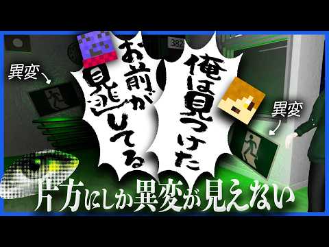 片方にしか見えない協力異変探しゲームでぺいんととの絆が試される【みつめ】