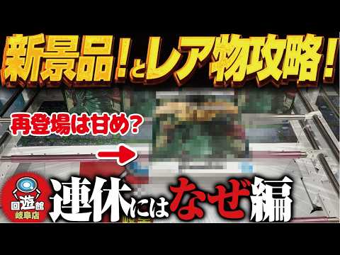 【クレーンゲーム】新景品！連休名物レア物登場！攻略！回遊館岐阜店！