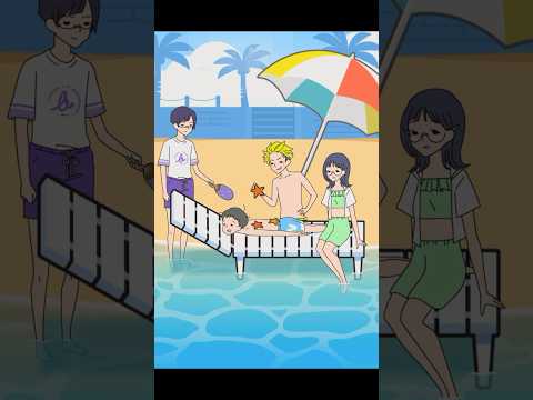 【ナマケボーイ】波にご注意 😱 #ゲーム #スマホゲーム #shorts #viral #ナマケボーイ-脱出ゲーム