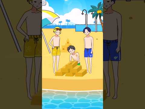 けちんぼビーチ 🏖️ [ドケチボーイ] #ゲーム #スマホ ゲーム #shorts