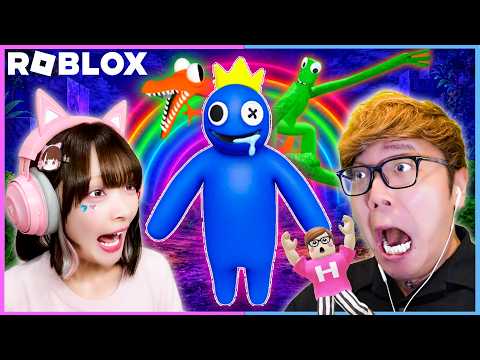 【ロブロックス】遊園地でカラフルな化け物から逃げるゲーム『レインボーフレンズ』【ROBLOX Rainbow Friends】
