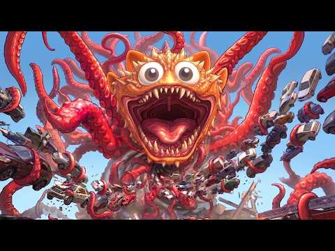 怪獣になって大暴れするゲームの神になっちゃった