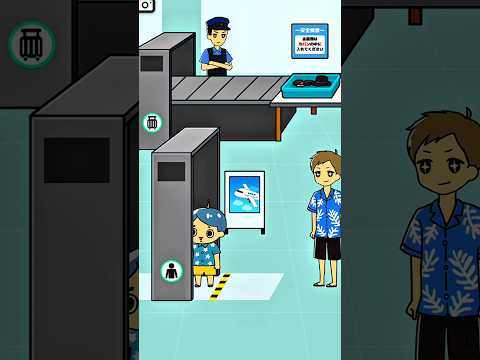 ロボは通れない 🤣 誰か助けて🙏  [ロボット中学生]  #ゲーム #スマホゲーム #shorts