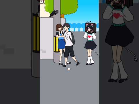 ぶつかり防止ミッション 😒誰か助けて 🆘 [家電カノジョ] #ゲーム #スマホ ゲーム #shorts