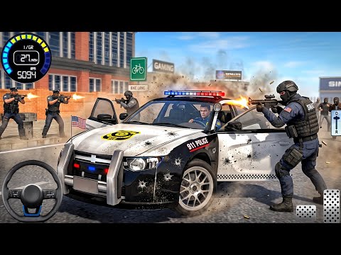 New Police Simulator Games 2026 – Real Cop Car Driving 3D – Car Game Android Gameplay