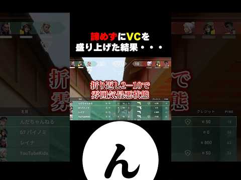 【訛ってら】諦めずにVCを続けた結果・・・【VALO】 #ゲーム実況 #切り抜き #津軽弁 #ゲーム #valorantclips